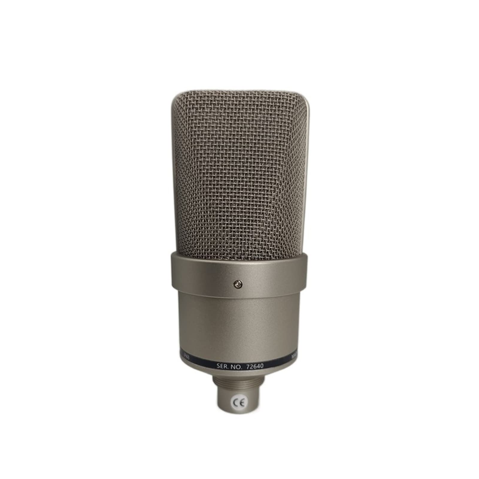 Microfono interamente in metallo di fascia alta microfono a condensatore professionale microfono da studio per registrazione live podcast vocali streaming gioco adatto per ancora, doppiaggio studio,