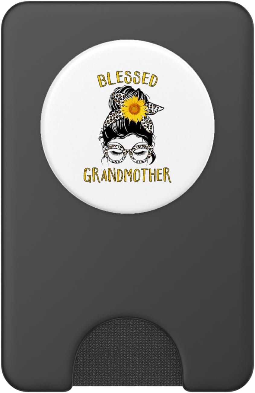 Blessed Grandmother Grandma Women Christmas Mother's Day PopSockets PopWallet for MagSafe