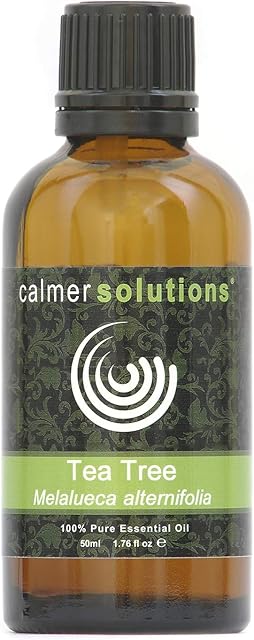 Calmer Solutions Tea Tree 100% Pure Essential Aromatherapy Oil 50ml