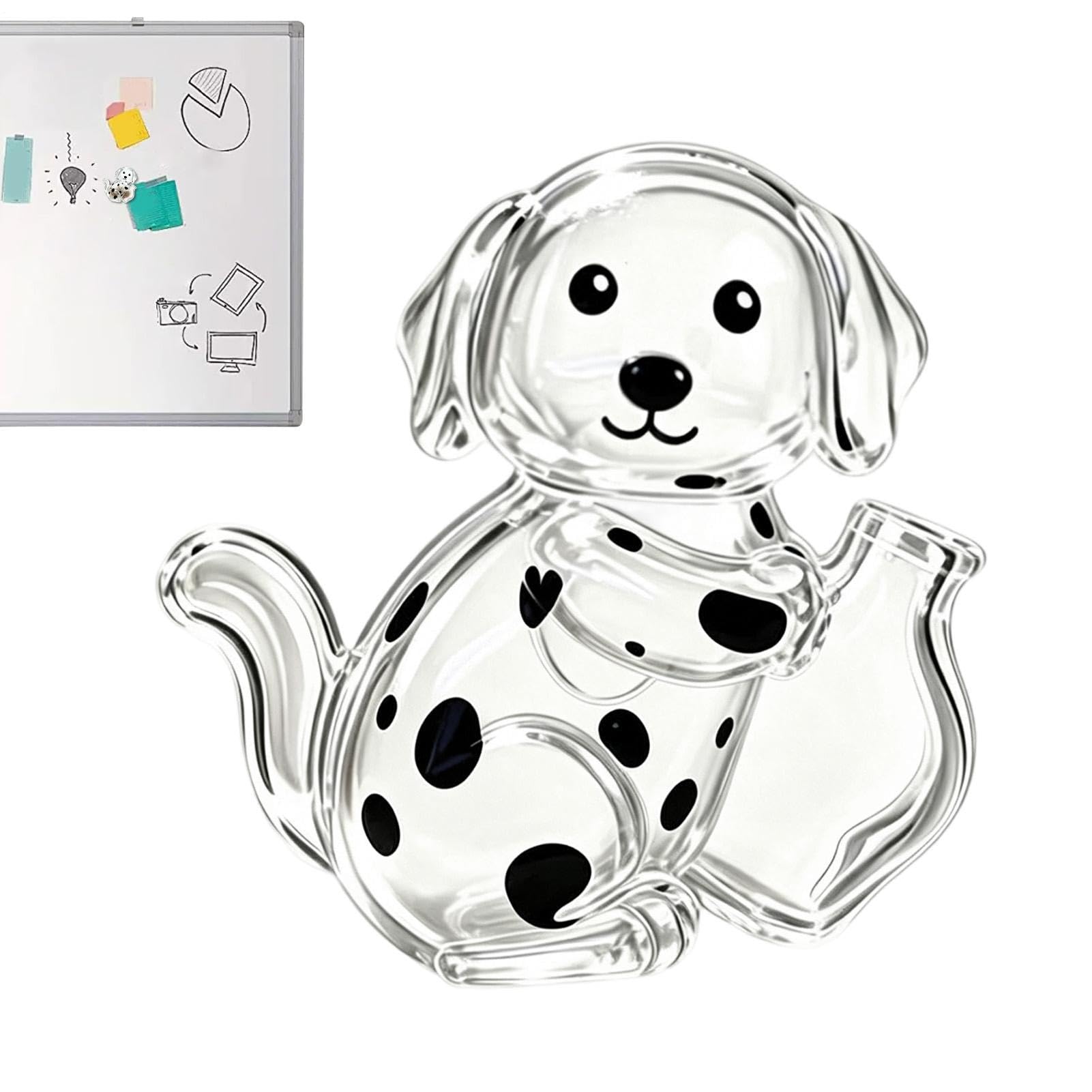Souvenir de pelo de mascota Veasbuu, decoración con imán para salón y oficina