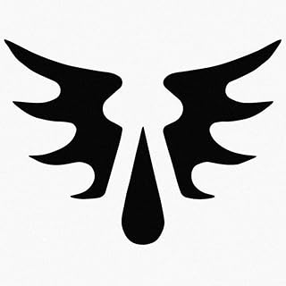Blood Angel Wings Tear Drop Vinyl Sticker Decal for Car Truck Motorcycle Windows Bumper Laptop Home Wall Decor - Many Colors & Sizes