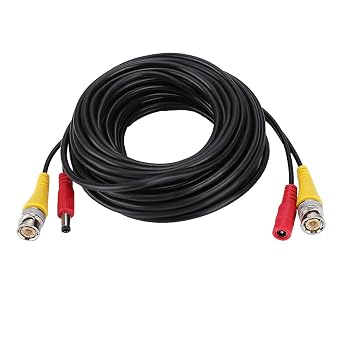Wedinard Camera Cable 60ft Security Camera Cable with Video Cables for CCTV Video Power Wire(10m)
