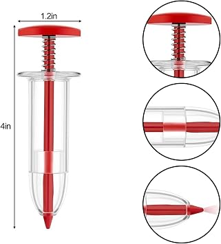 2Pcs Seeds Dispenser Handheld Seed Planter Sowing Seeder Mini Hand Spreader Garden Seed Planter for Planting Enthusiasts