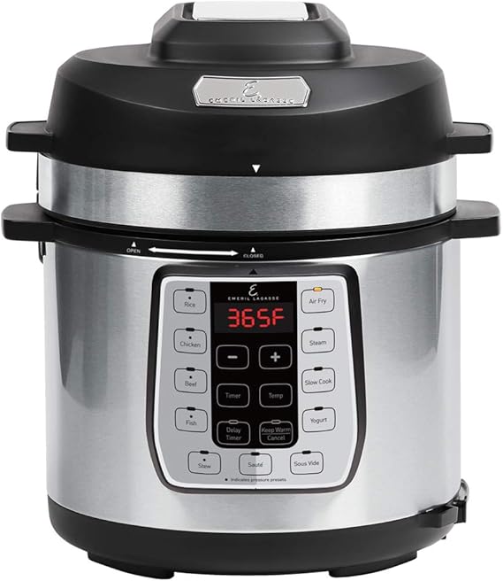 Emeril Lagasse Pressure Cooker, Air Fryer, Steamer and