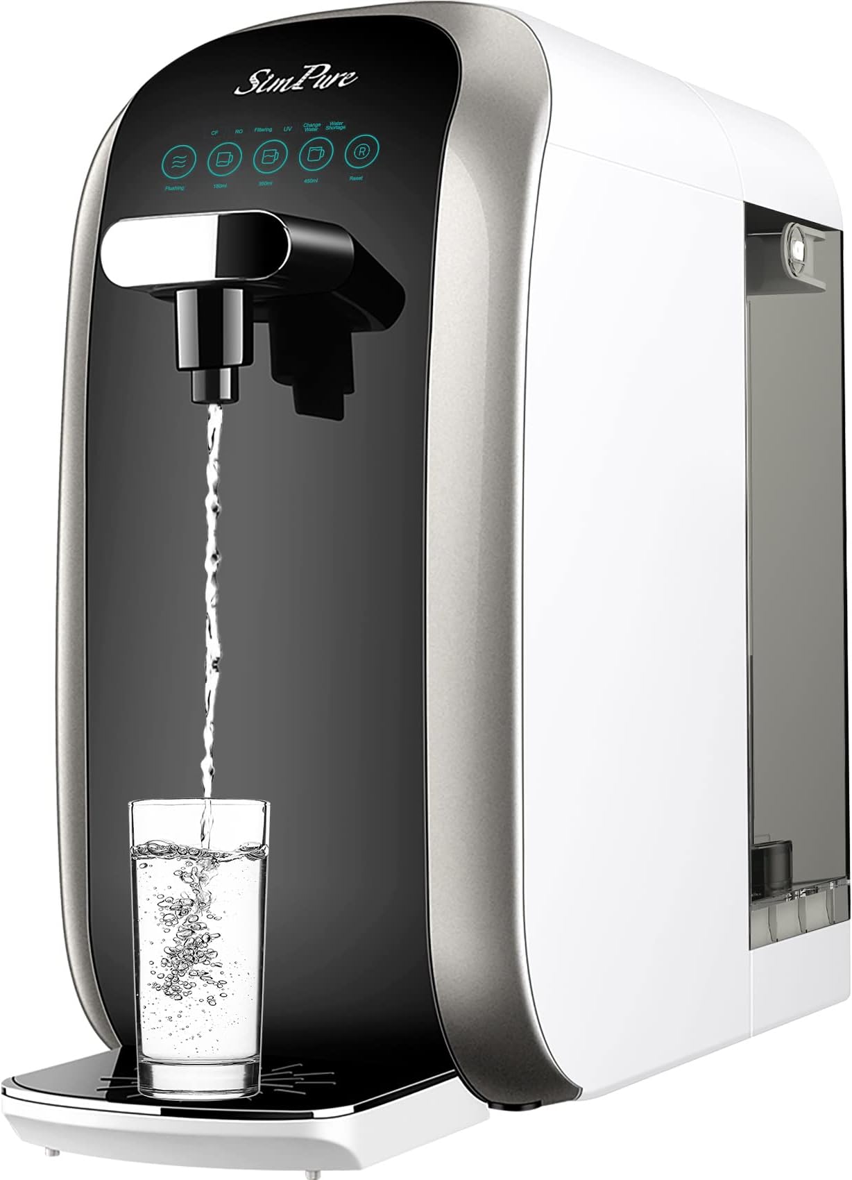 Clover D1K Hot and Cold Countertop Bottleless Water Cooler