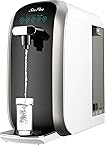 SimPure Y7P-BW UV Countertop Reverse Osmosis Water Filtration Purification System, 4 Stage RO Water Filter, Bottleless Water Dispenser, 4: 1 Pure to Drain, BPA Free (No Installation Required)