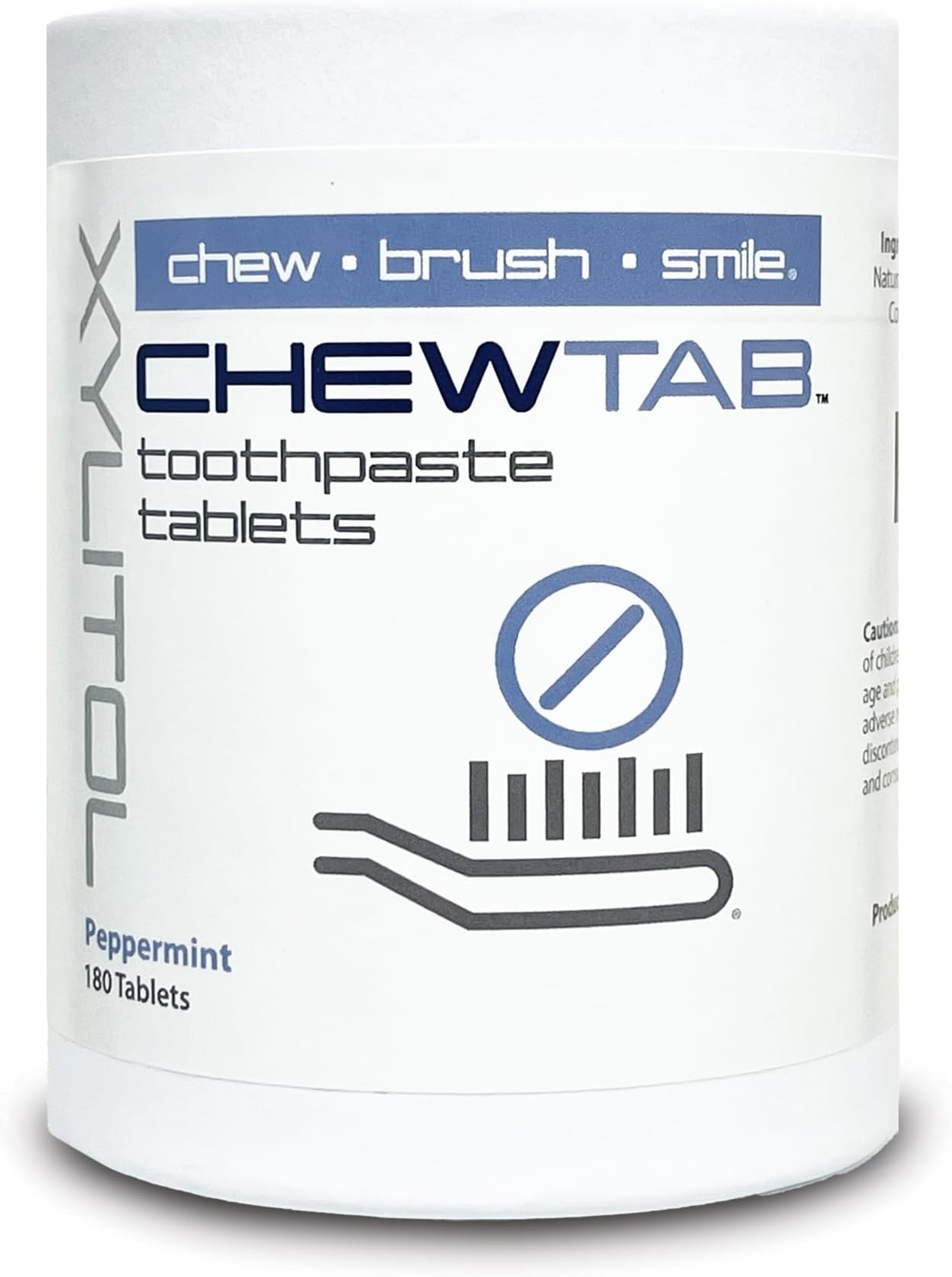 Weldental Chewtab Toothpaste Tablets Peppermint Refill