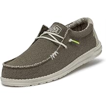 HEYDUDE Mens Wally Suede Multiple Colors | Mens Shoes | Mens Lace Up Loafers | Comfortable & Light-Weight