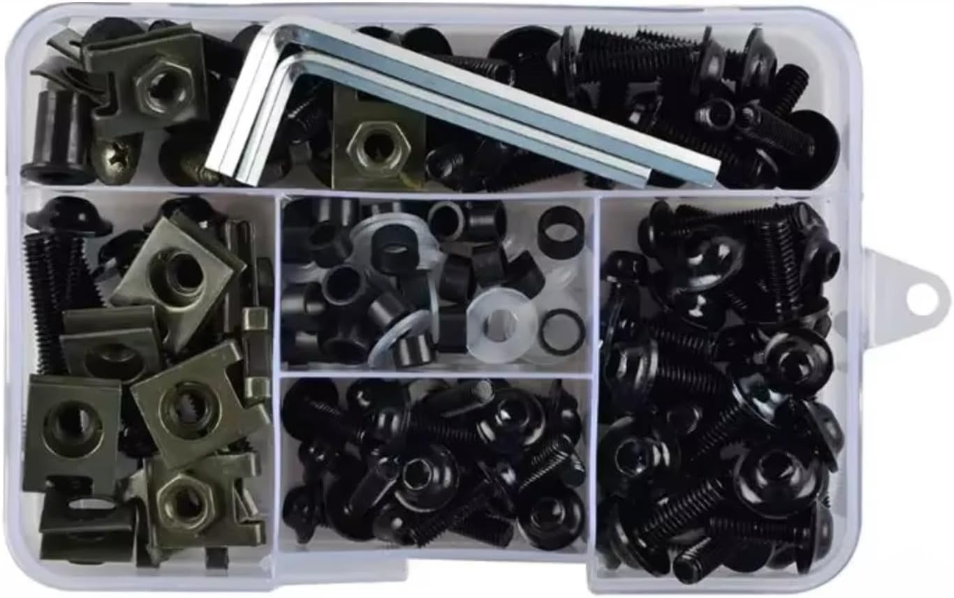 モーターラッドナットとボルトセット For CBR600RR CBR900RR CBR929RR CBR1000RR 177PCS