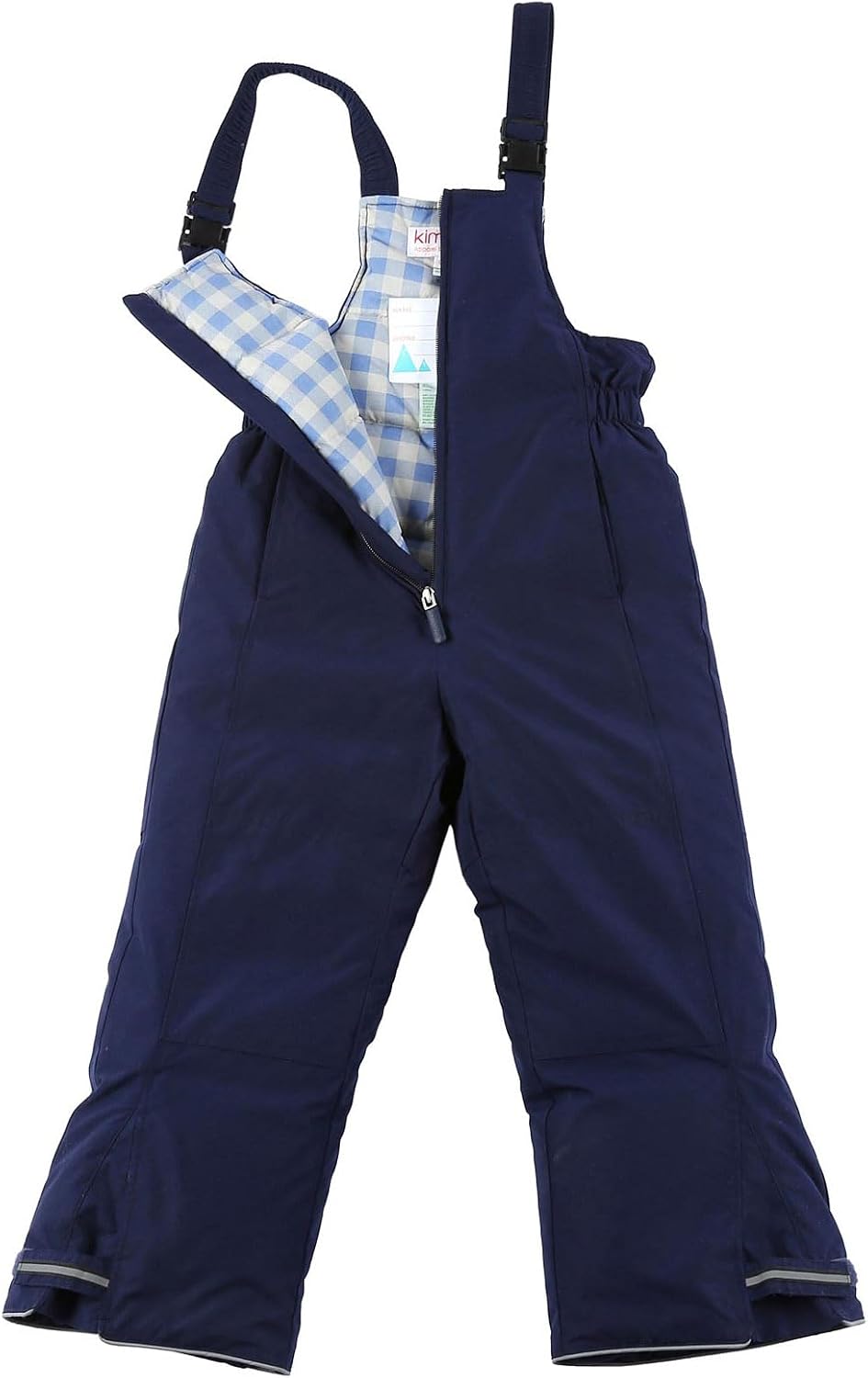 Kimi + Kai Little Boy Waterproof Down Insulated Ski Bib Overalls Snow Pants (5-7)