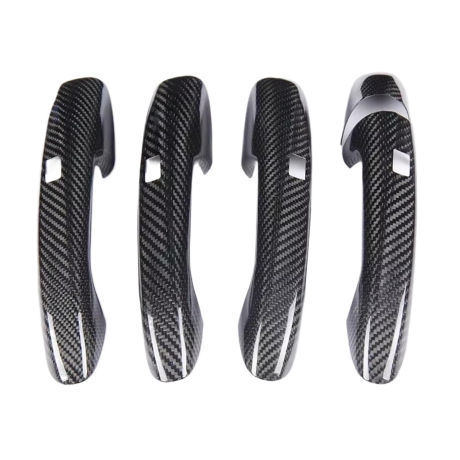 Zcxfdthf One Color Door Handle Covers Part Compatible With Benz For W177 2019-2025 For W205 W222 2014-2016 Car Exterior Door Handle Cover Trim Set(Lhd Four Hole)