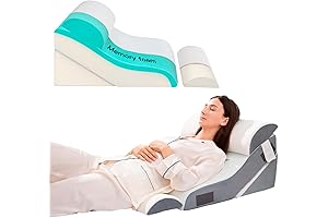 aodisman Bed Wedge Pillow - The Ultimate Comfort for Sleep and Recovery!