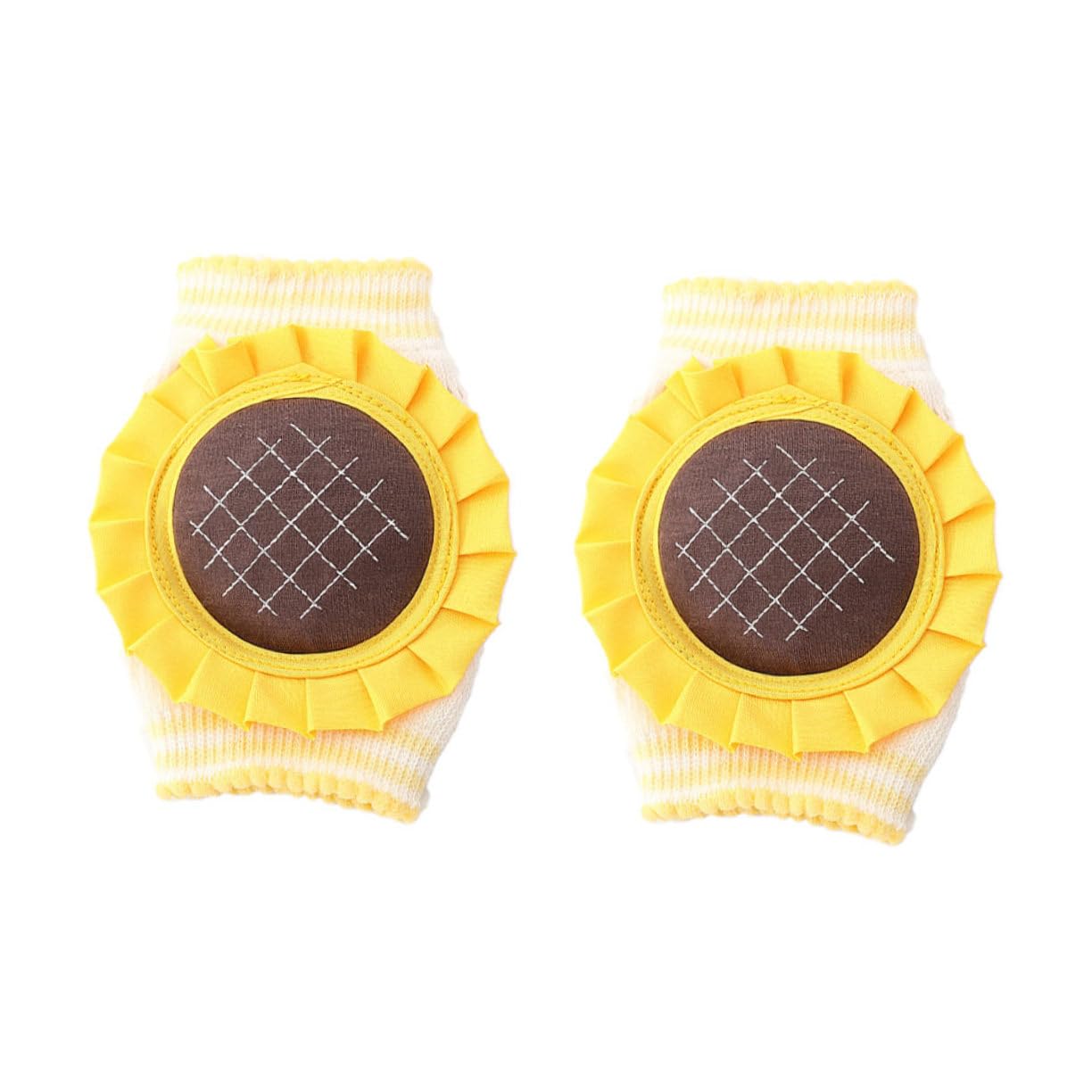 PACKOVE Protective Pads for Boys and Girls Baby Supplies 1 Pair of Toddler Kneelet Baby Knee Pad Breathable and Absorbing