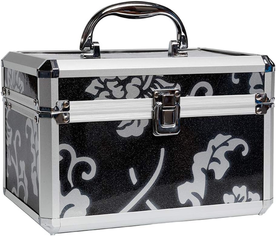 Cosmetic Case Vanity Case kable Beauty Makeup Nail Jewelry Portable Case Storage Box