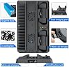 Ps4 Slim Ps4 Pro Dual Fan Vertical Cooler and Arm Charger Game Storage