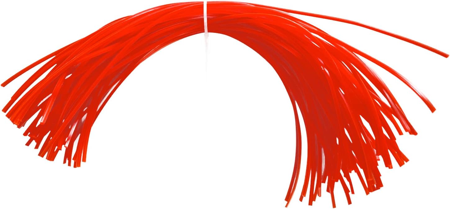 Kudoosen WA0050 String Trimmer Spool Replacement Line Flex-A-Line 13" for Worx WG430 Electric Leaf Mulcher (60 Pcs)