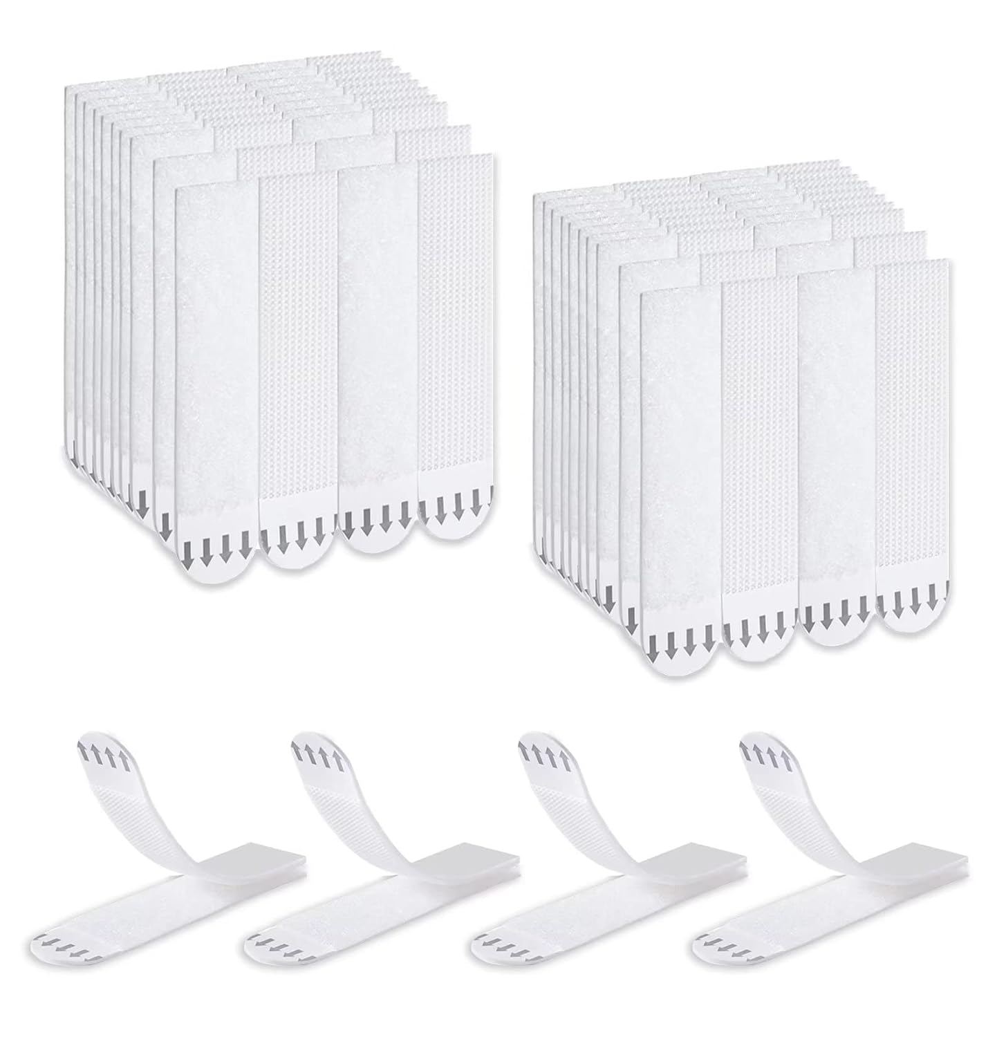 KAXIMON 32Pairs (64 Strips) Large Adhesive Picture Hanging Strips