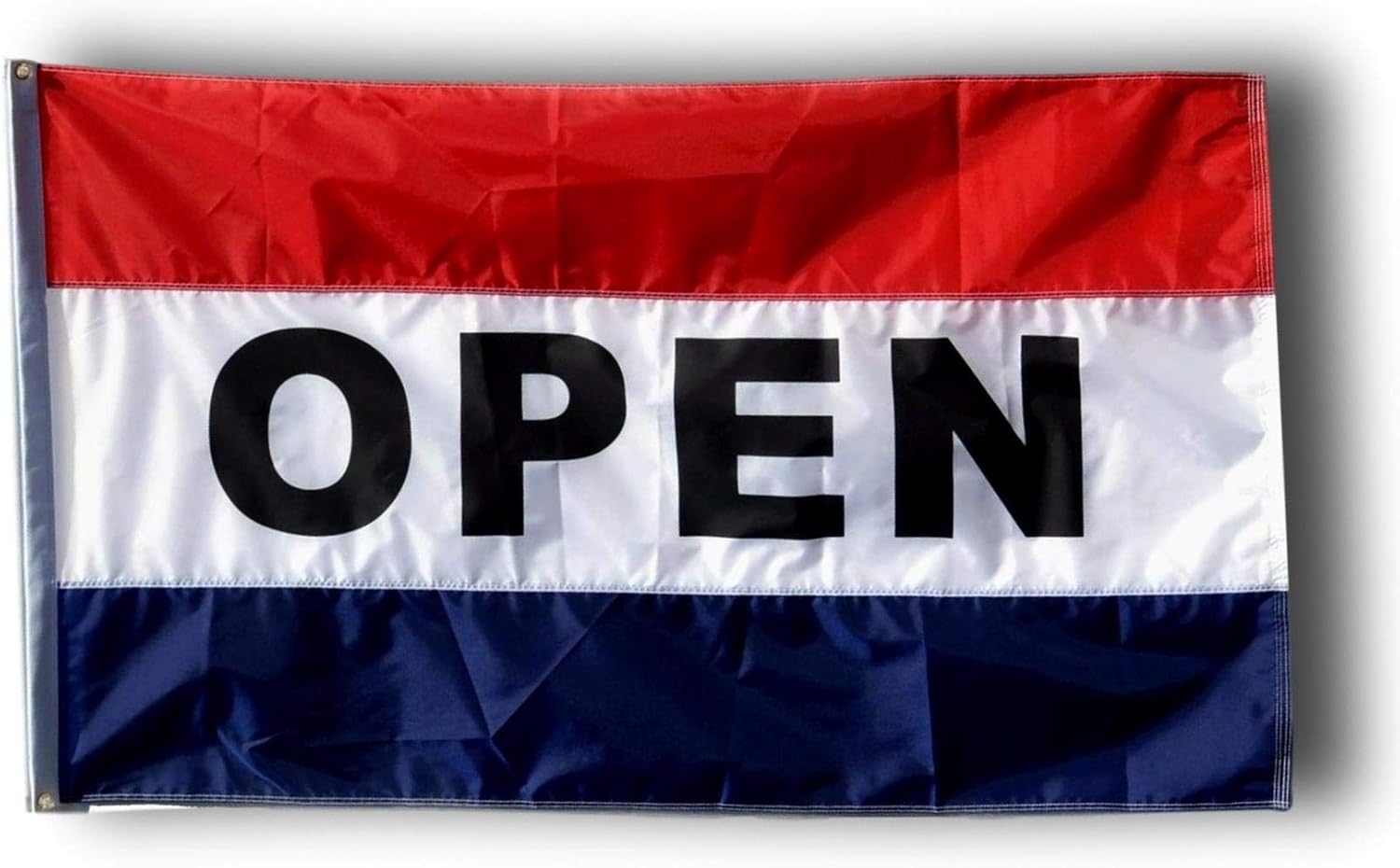 US Flag Factory - 3x5 FT Nylon OPEN Flag - Sewn Stripes - UV Fade Resistant - Made in USA - Premium Quality