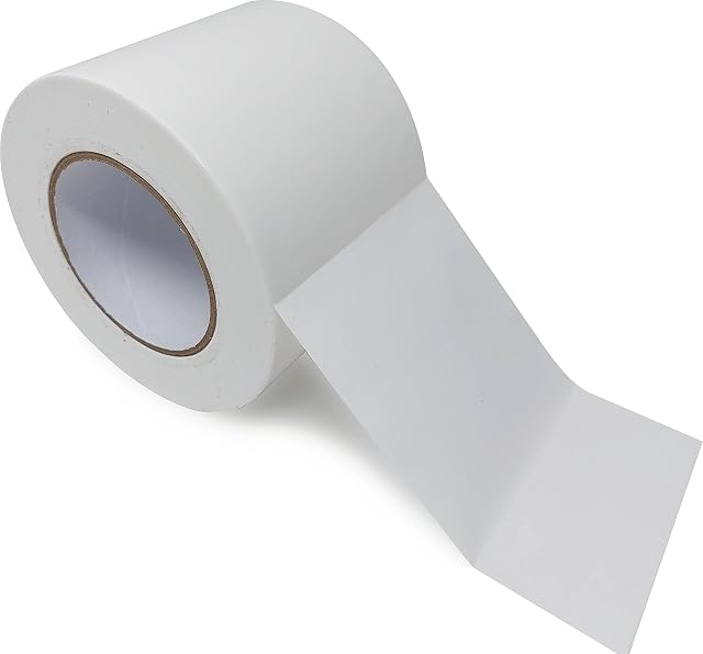ArmaKit Heavy Duty Duct Tape | 100mm wide x 50M length | Industrial Tape Grade - Strong Gaffer Tape indoor and outdoor use, thick gaffa tape patch and seal tape (White)