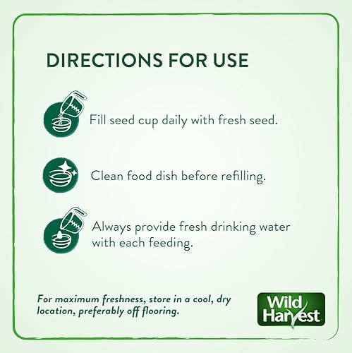 Miniatura 14 de Wild Harvest Mezcla universal para pájaros pequeños, 3 libras, nutrición fortificada