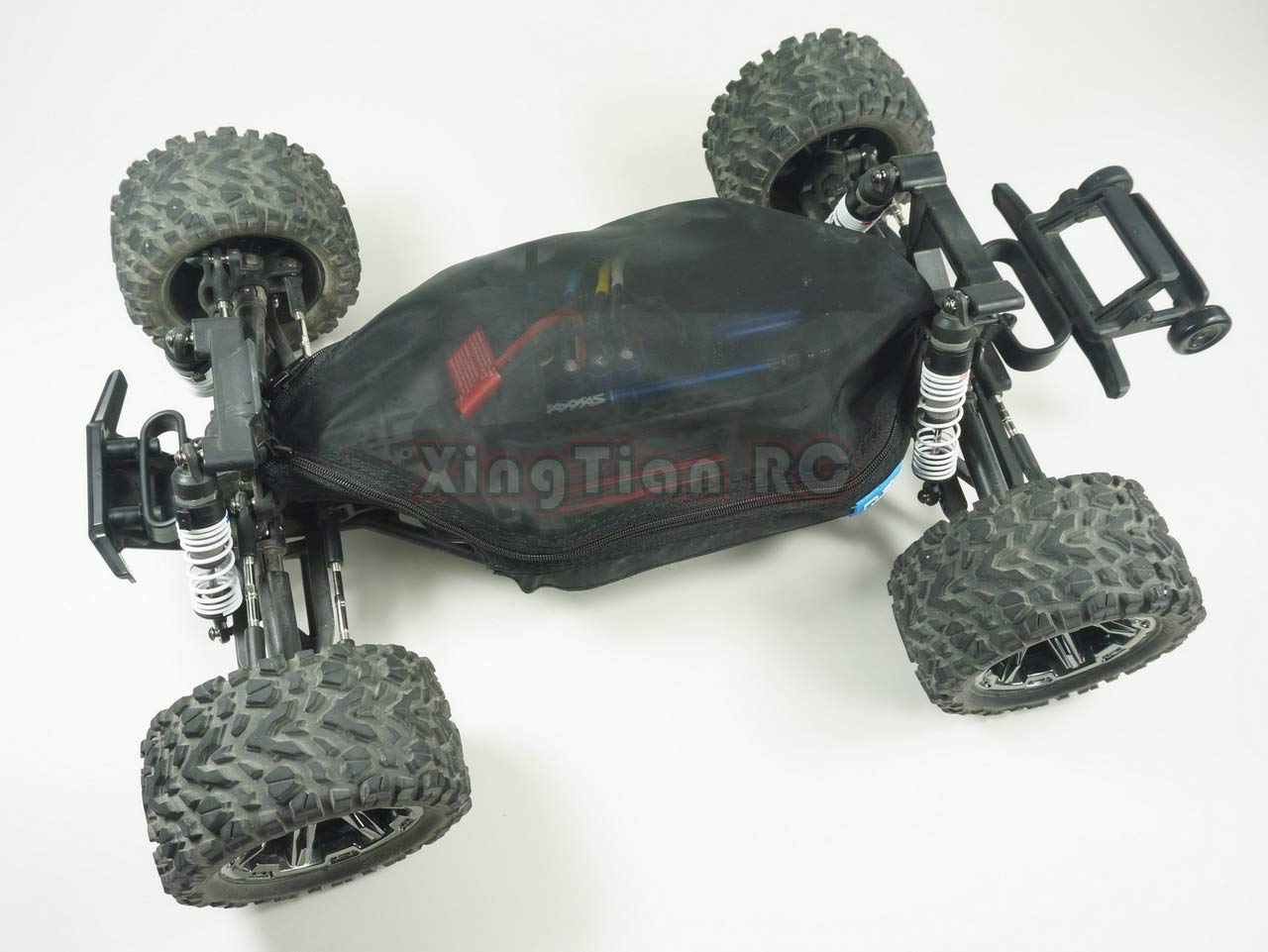 Chassis Dirt Rocks Leaves Snow Dust Resist Cover for Traxxas 1/10 Rustler 4X4 VXL 4WD Brush & Brushless