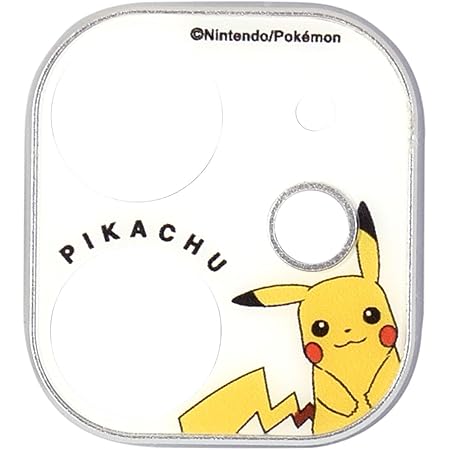 Amazon グルマンディーズ ポケットモンスター Iphone12 Mini 5 4インチ 対応カメラカバー ピカチュウ Poke 707a ホワイト グルマンディーズ 家電 カメラ