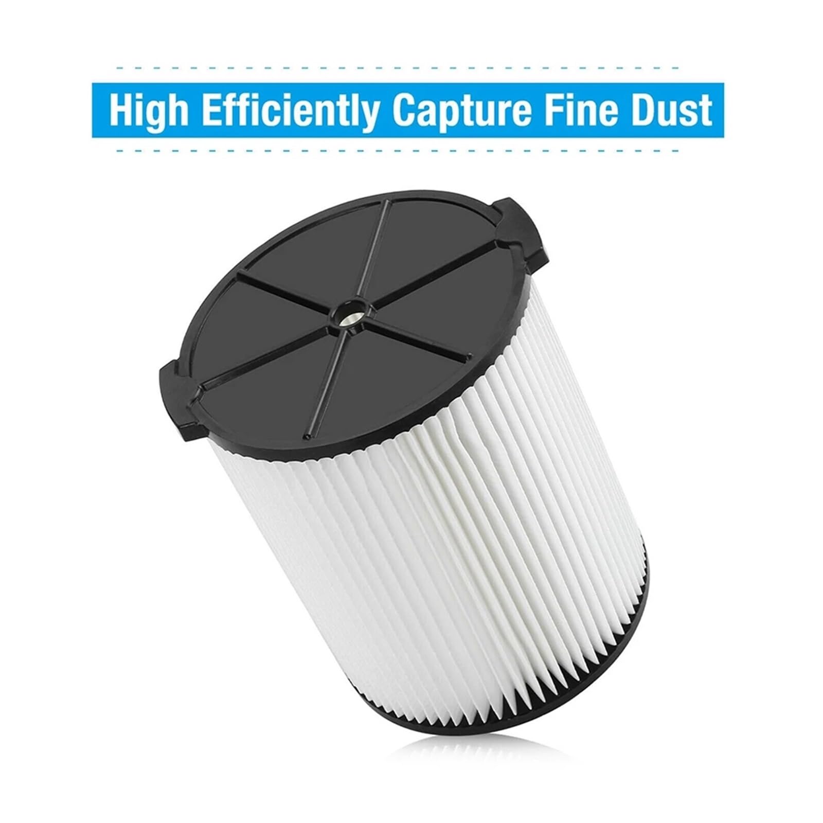 SpArcz Staubsauger Nass-/Trocken-HEPA-Filter, waschbar, kompatibel mit Ridgid VF4000 Vac 5–20 Gallonen