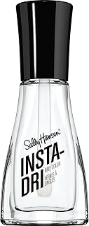 Sally Hansen Insta-Dri Clearly Quick Clear Nail Polish - Quick Dry Top Coat, Long Lasting Chip-Resistant Shine