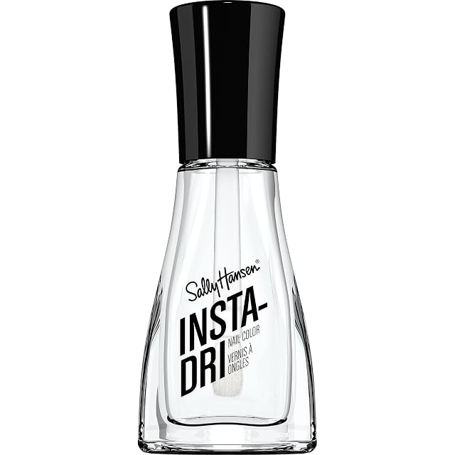 Sally Hansen Insta-Dri Clearly Quick Quick Dry Long Lasting Streak-Free Shine Clear Nail Polish