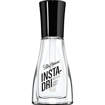 Sally Hansen Insta-Dri, Clearly Quick, Quick Dry, Long Lasting, Streak-Free Shine, Clear Nail Polish