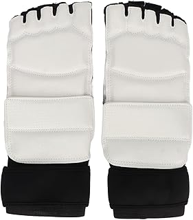 Martial Arts Training Sparring Gear, Taekwondo Boxing Foot Protector Gear, Muay Thai Kung Fu Tae Kwon Do Feet Protector TKD Foot Gear Support for Men, Women, Kids, Children (XL)