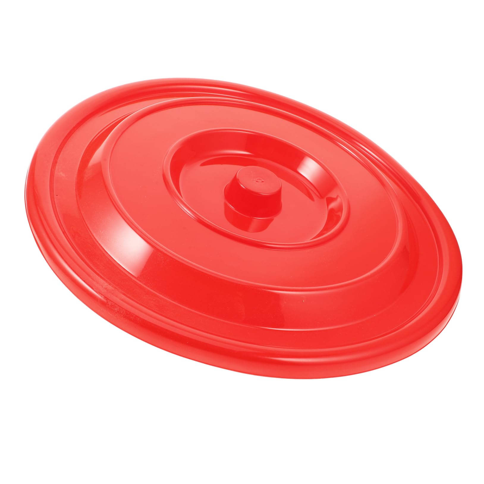 OFFSCH Portable Plastic Trash Can Lid Replacement Waste Bin Cover for Trash Cans Easy to Install for Offices Parks and Public Places