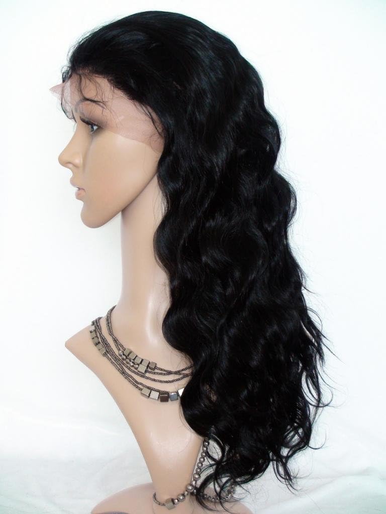 HairPR? Full Lace Wigs 14" malaysian Hair 100% Remy Human Hair Wig Body Wave #1