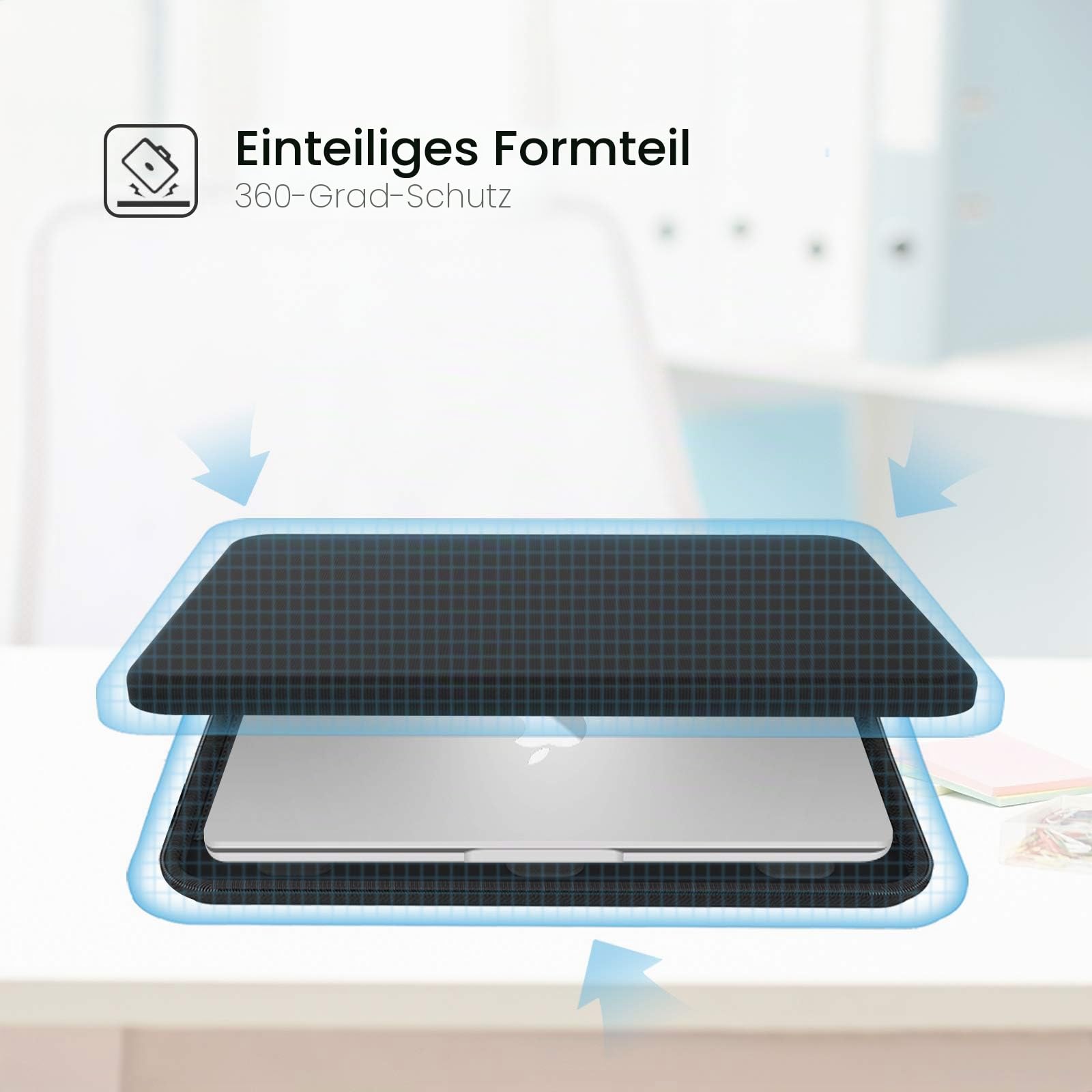 Smatree 13 Zoll Dell XPS 13 Plus 9320 Hartschalen, Laptoptasche Kompatibel mit Dell XPS13 9310 2in1/7390 / XPS 13 9350 Hülle, mit Innere Tasche für 7-11" Tablet
