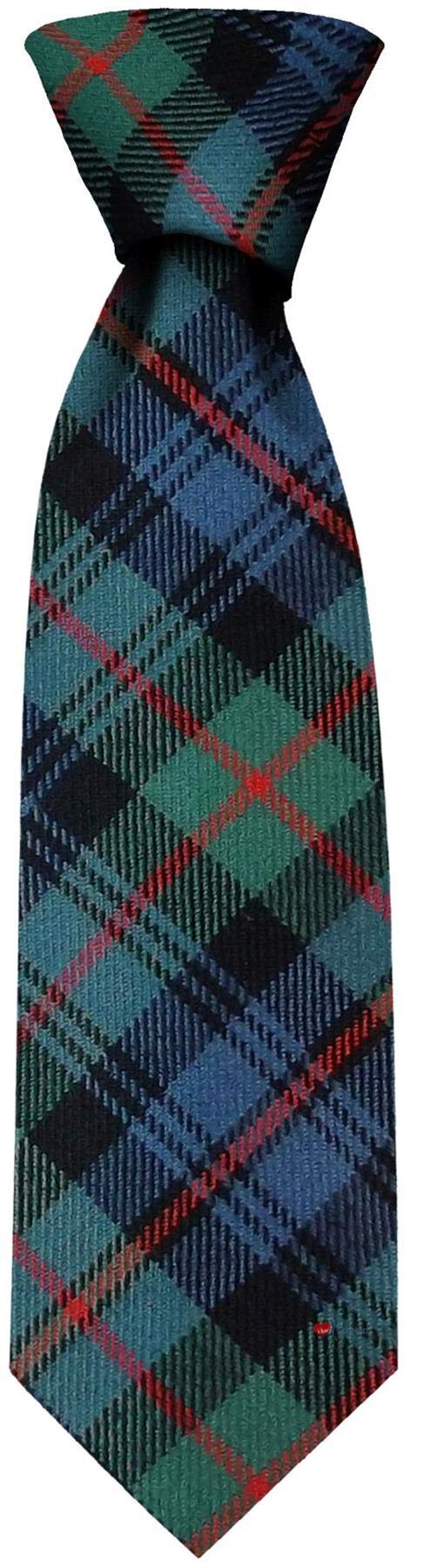 I LUV LTD Gents Neck Tie Murray Of Atholl Ancient Tartan Lightweight Scottish Clan Tie