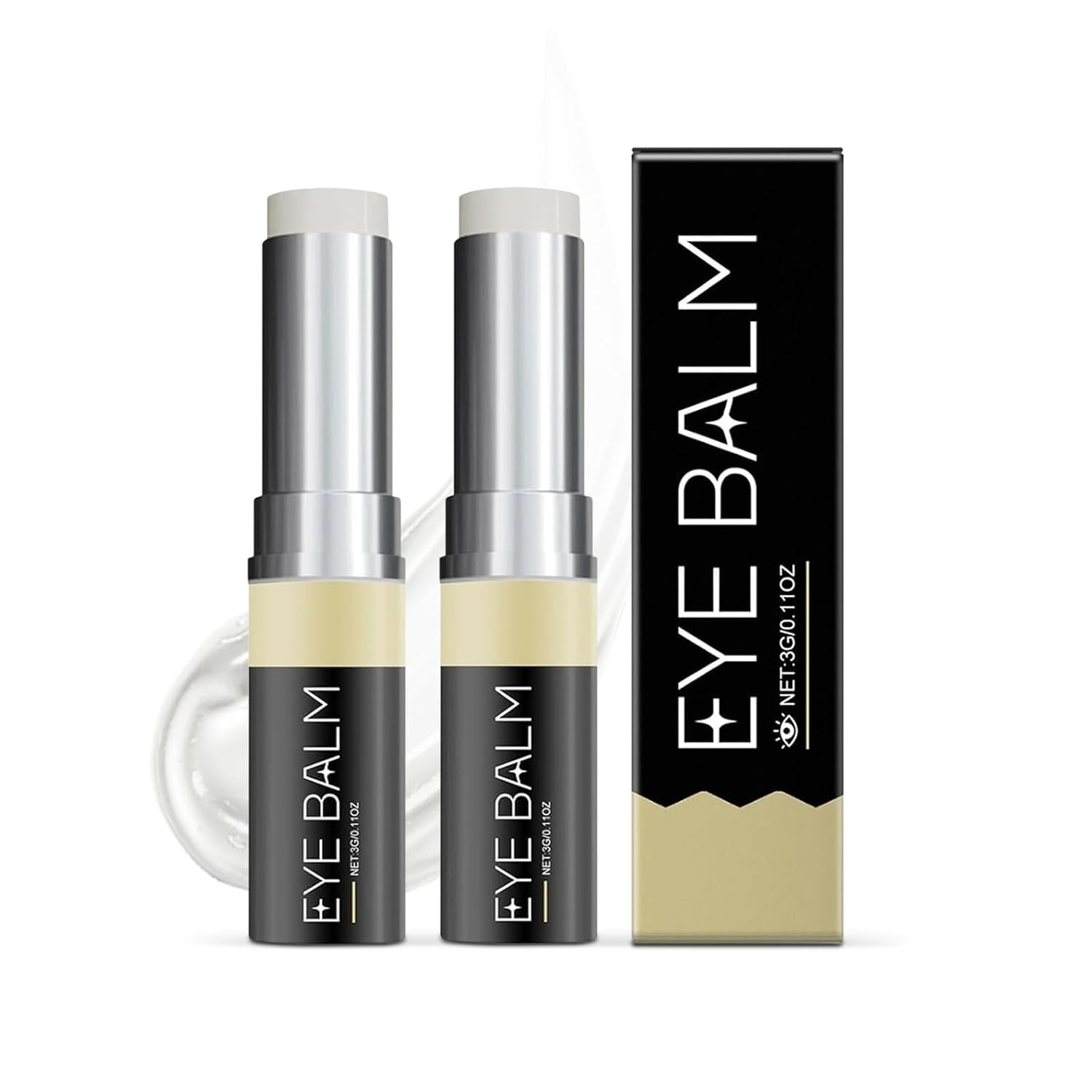 Turmeric Eyes Cream for Under Eye Bags - Moisturizing Balm