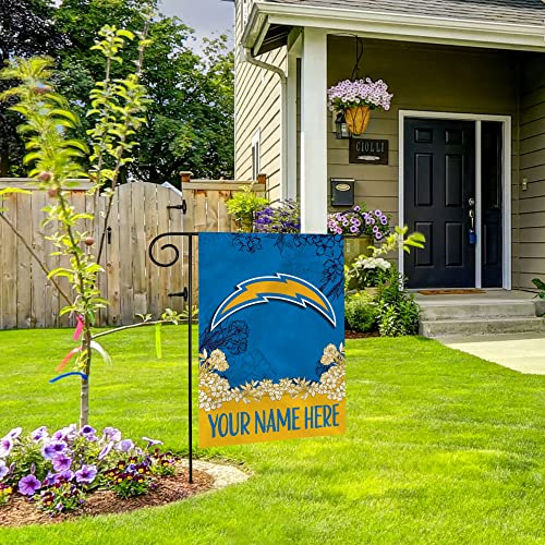 Image of Rico Industries NFL Standard /Primary Personalized 13 inch x 18 inch Double Sided Garden Flag