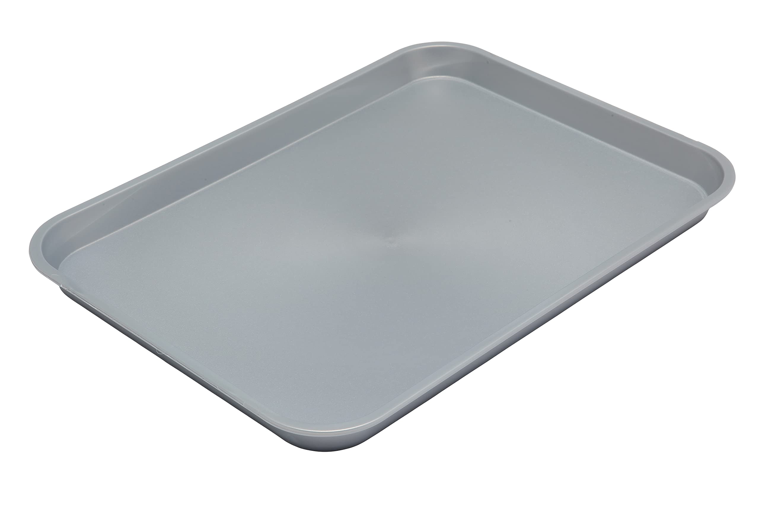 Harfield Silver Medium Display Tray Butcher's Pastry Trays 37.5×27.5Cm (Silver)