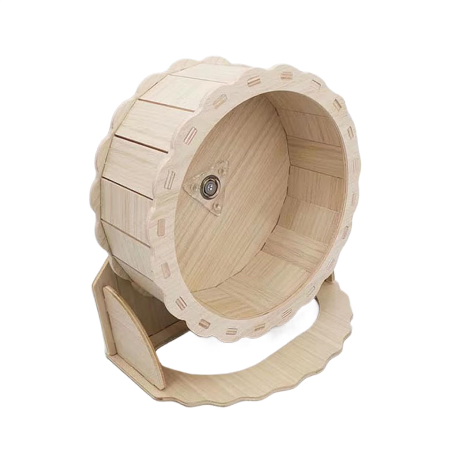Roue pour hamster en bois : finis les grincements avec ce jouet de nuit