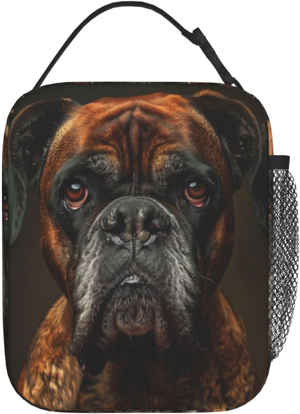 Boxer Dog Lunch Box for Women Men, Insulated Lunch Box Reusable Portable Lunch Bag Cooler Tote Waterproof Lunch Container for Office Picnic Work Travel - Image 3