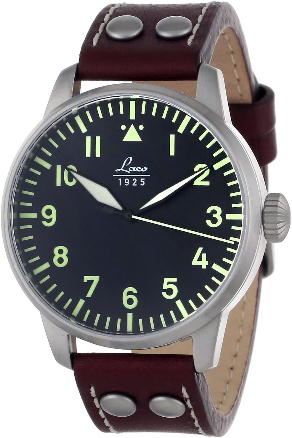 Gents Watch Augsburg 861688, Black/Brown, Strap