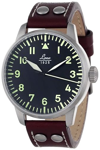 Augsburg Mens Analog Automatic Watch with Leather Bracelet 861688