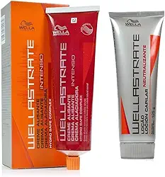 Kit Creme Alisante de Cabelo Intenso + Loção Neutralizante Wellastrate