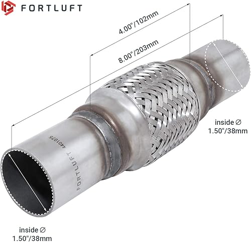 Miniatura 18 de FORTLUFT - Tuberías y tubos de escape flexibles
