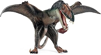FUNFOB Dinosaur Toy Figure Width-16cm Pterodactyl Dinosaur Toys for Kids & Adults PVC Multicolour | Flying Dino