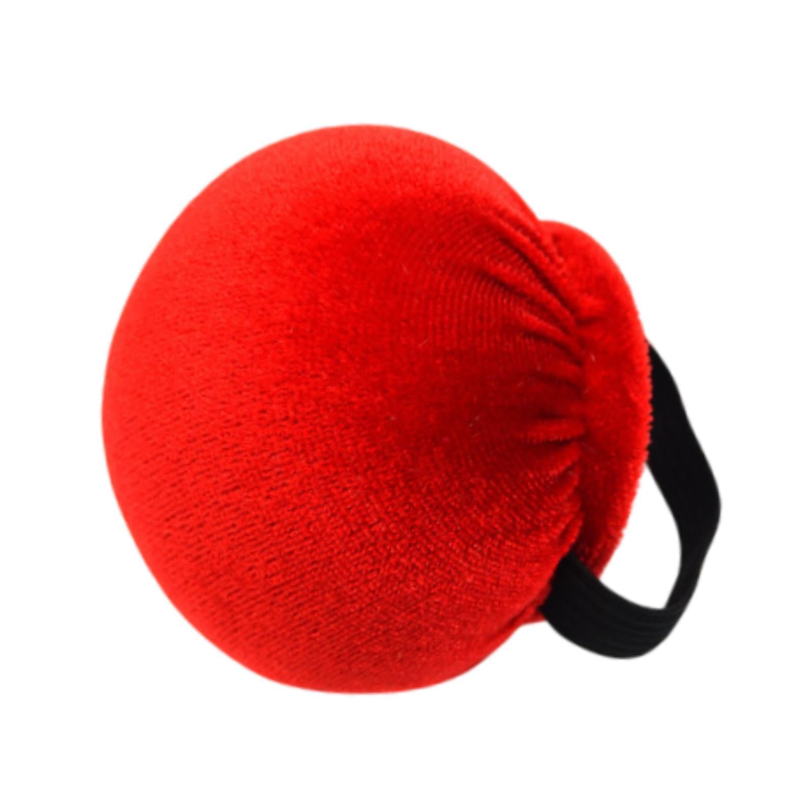 Nishiyuenyi Wrist Pin Cushion Pin Holder Lightweight DIY Crafts Needle Holder Pincushion for Needlework Cross Stitch Dressmaking Tailor, Red