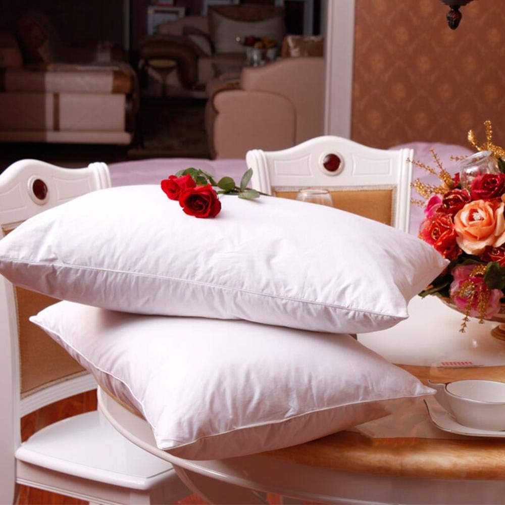 cuscino in piuma d'oca per il dolore al collo