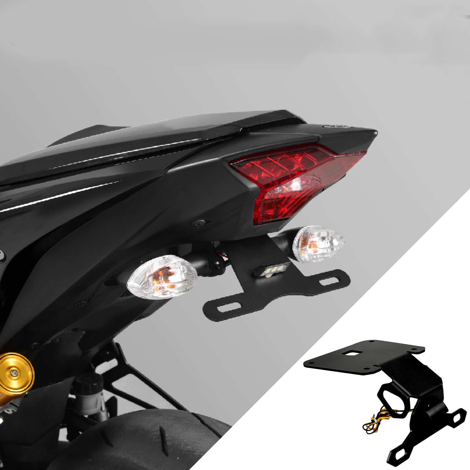 Amazon | バイク用 フェンダーレスキット 対応車種 ヤマハ YZF-R3 MT