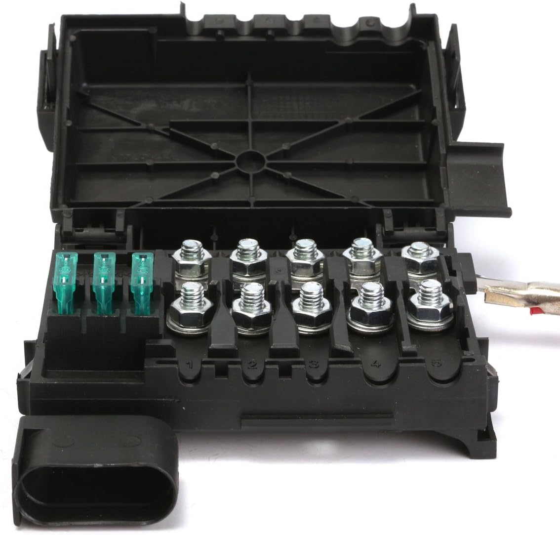 runmade Fuse Box Battery Terminal Compatible with VW 1999 2000 2001 2002 2003 2004 Jetta Golf MK4 : Automotive