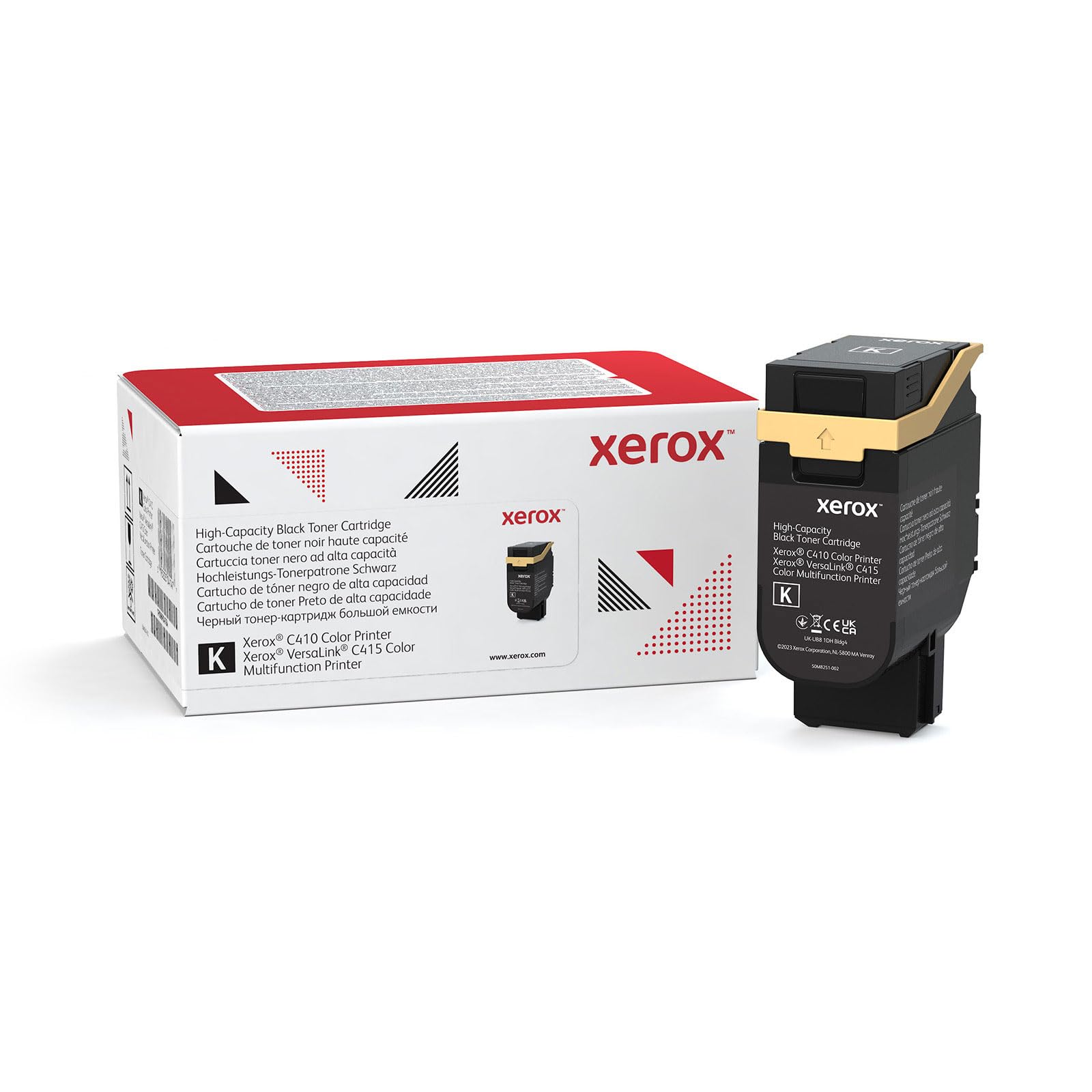 Xerox Genuine C410 / Versalink C415 Black High Capacity Toner Cartridge (10,500 pages) - 006R04685